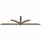 Ekena Millwork Redmond Smooth Timber Gable Bracket, Douglas Fir, 84"W x 24"H x 1 1/2"D x 3 1/2"F, 7/12 Pitch GBW084X24X0204RED00SDF - alternate 3